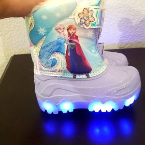 Disney Frozen light up boots